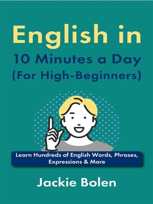 cover image of English in 10 Minutes a Day (For High-Beginners)